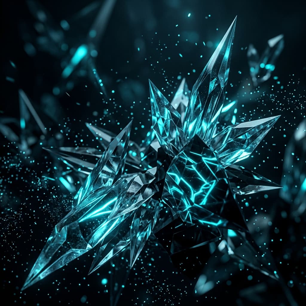 Crystalline Background